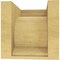 Ekena Millwork 8"W x 8"D x 8"H Wide Emerson Rough Cedar Woodgrain TimberThane Corbel, Primed Tan CORUR08X08X08EMRRCPR - alternate 5